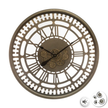 HORLOGE EZRA ENGRENAGES D.80CM︱Lory
