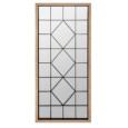 MIROIR EN BOIS ET METAL
