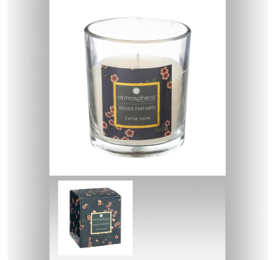 BOUGIE PARFUMEE CERISE NOIRE︱Lory