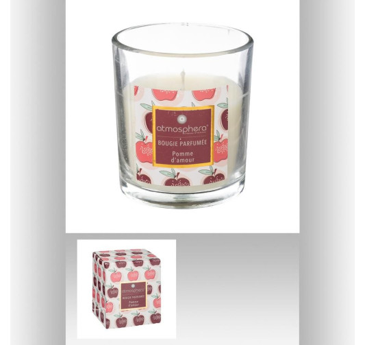 BOUGIE PARFUMEE POMME D AMOUR︱Lory