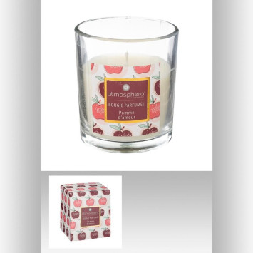 BOUGIE PARFUMEE POMME D AMOUR︱Lory