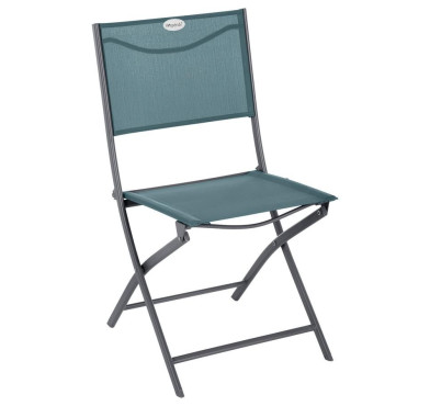 CHAISE PLIABLE BLEU CANARD︱Lory