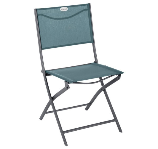 CHAISE PLIABLE BLEU CANARD︱Lory