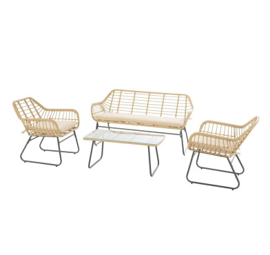 SALON DE JARDIN 4 PIECES︱Lory