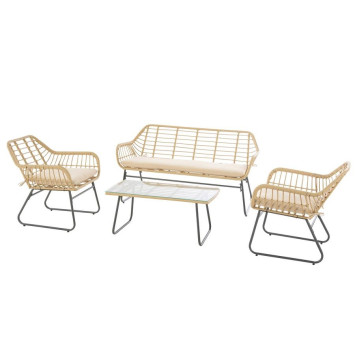 SALON DE JARDIN 4 PIECES︱Lory