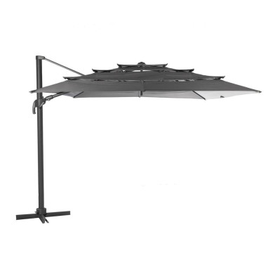 PARASOL ELE 3X4 ARDOISE︱Lory