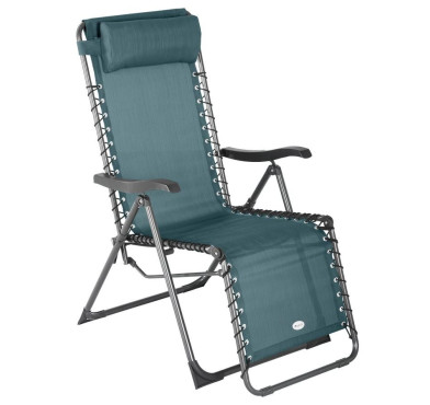 FAUTEUIL RELAX PLIANT BLEU︱Lory