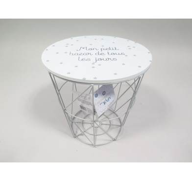 TABLE DE RANGEMENT EN METAL︱Lory