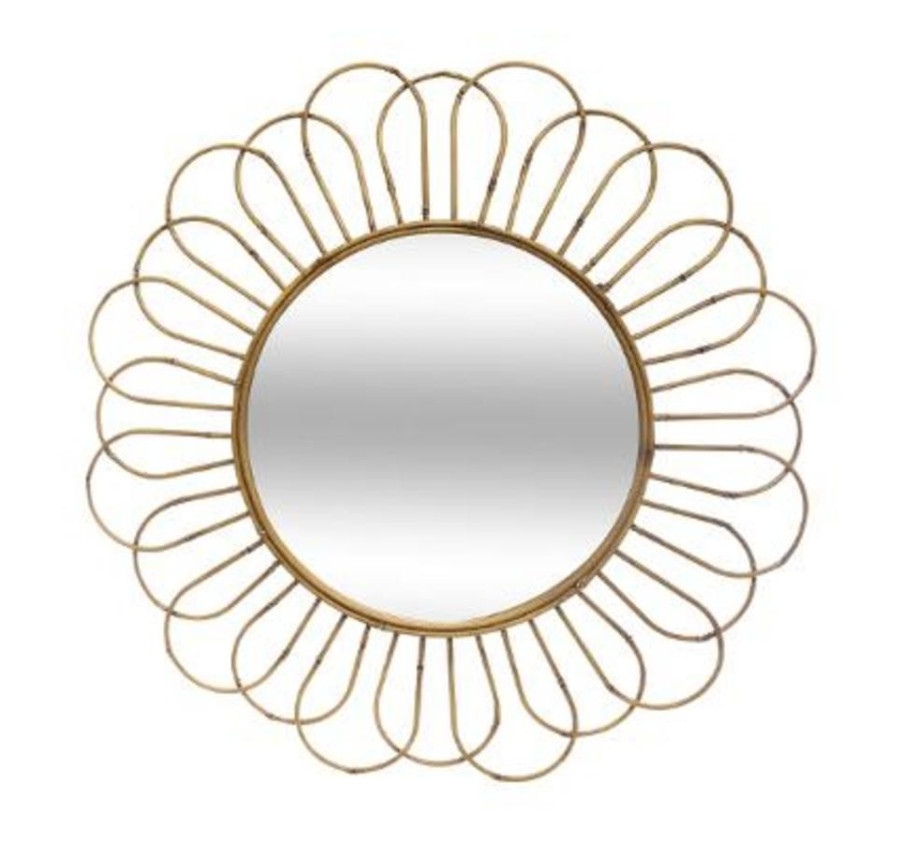 MIROIR METAL D.72CM