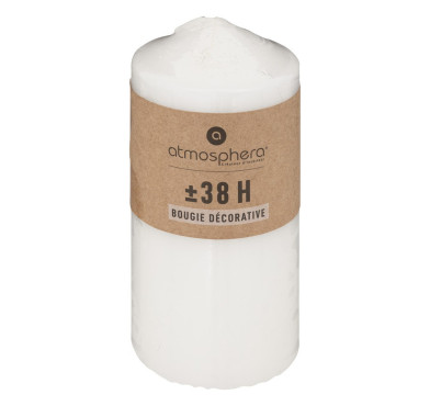BOUGIE RONDE BLANCHE︱Lory