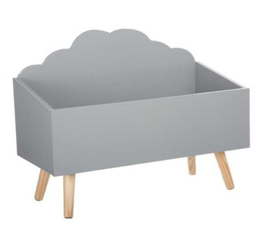 COFFRE DE RANGEMENT NUAGE GRIS︱Lory