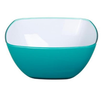 SALADIER SQUARE LAGON 25CM︱Lory