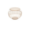 TABLE BASSE JULINE EN METAL