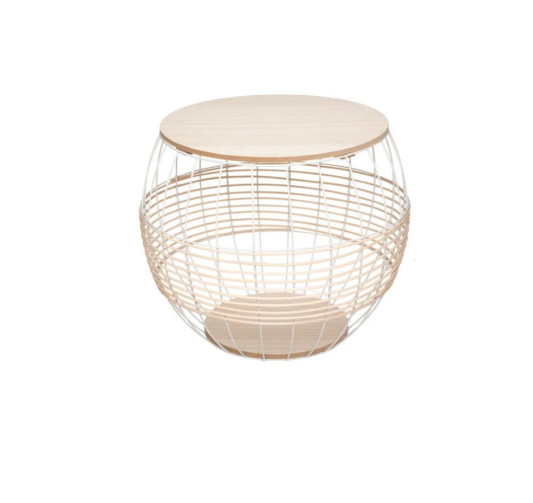 TABLE BASSE JULINE EN METAL︱Lory
