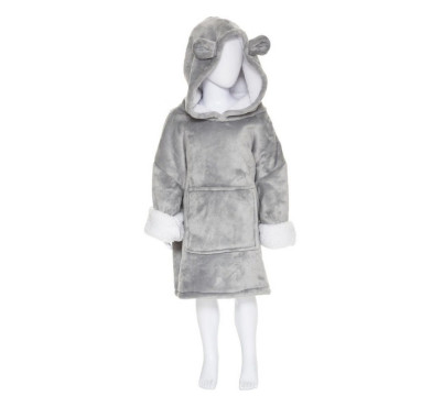 SWEAT PLAID A CAPUCHE OURS︱Lory