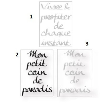 STICKER CITATION EFFET MIROIR︱Lory