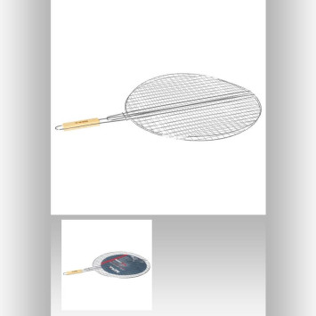 GRILLE BARBECUE RONDE 50CM︱Lory