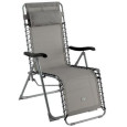 FAUTEUIL RELAX PLIANT GRIS FAUTEUIL RELAX PLIANT GRIS
