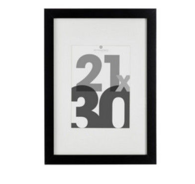 CADRE PHOTO NOIR 21X30CM︱Lory