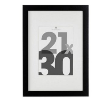CADRE PHOTO NOIR 21X30CM︱Lory