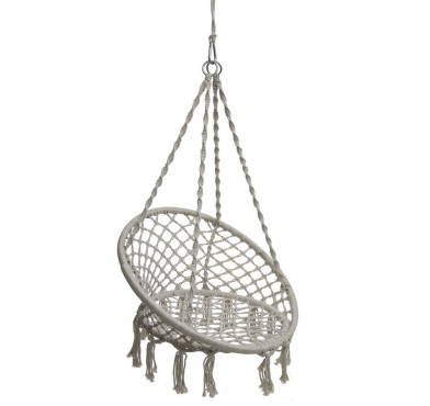 CHAISE DETENTE EN MACRAME︱Lory
