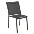 CHAISE EMPILABLE ANTHRACITE CHAISE EMPILABLE ANTHRACITE