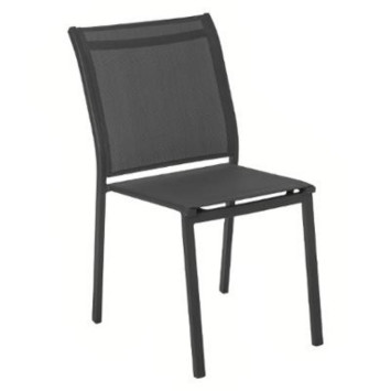 CHAISE EMPILABLE ANTHRACITE︱Lory