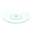 PLATEAU TOURNANT EN VERRE