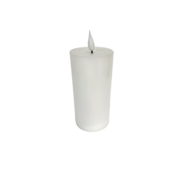 BOUGIE A LED PILIER H18CM︱Lory