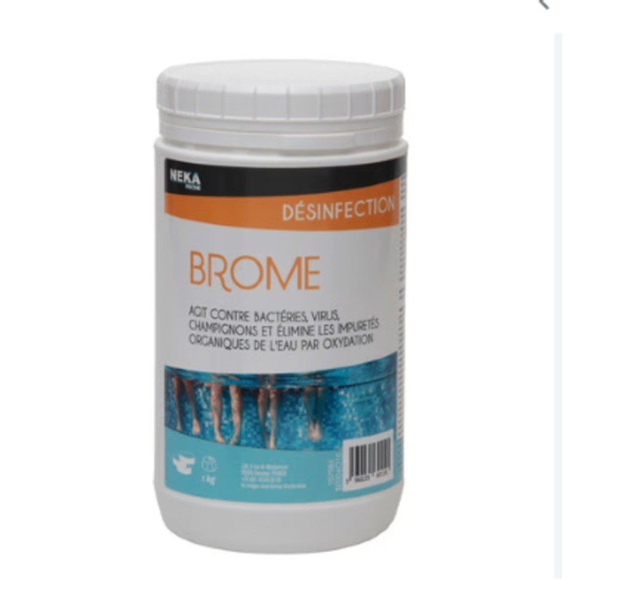 PASTILLE DE BROME POUR PISCINE