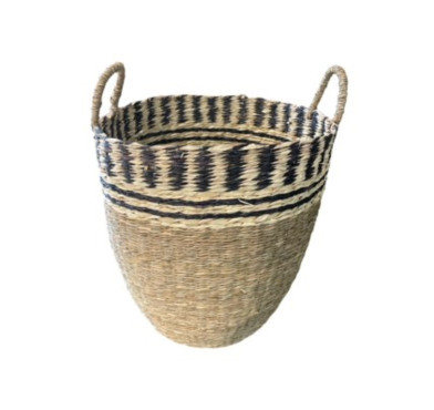 PANIER ROND EN FIBRE VEGETALE︱Lory