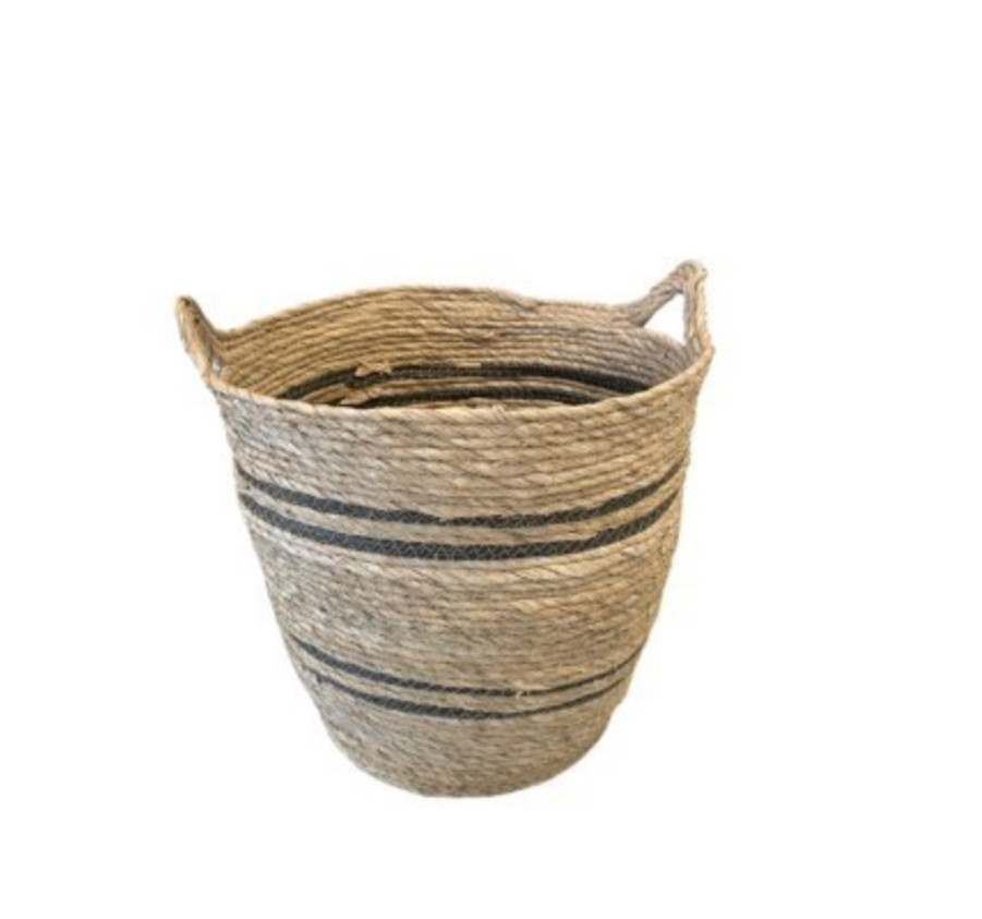 PANIER ROND MATIERE VEGETALE