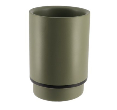 GOBELET POLYRESINE ROND - KAKI︱Lory