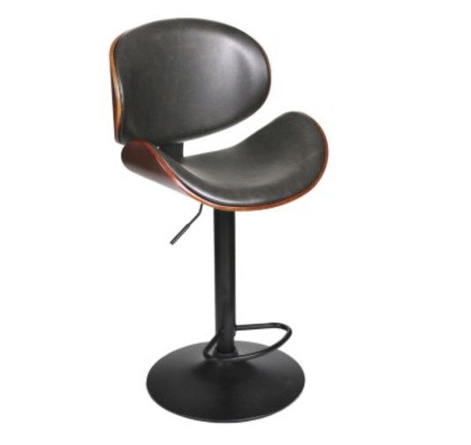 CHAISE DE BAR RENO EN CUIR︱Lory