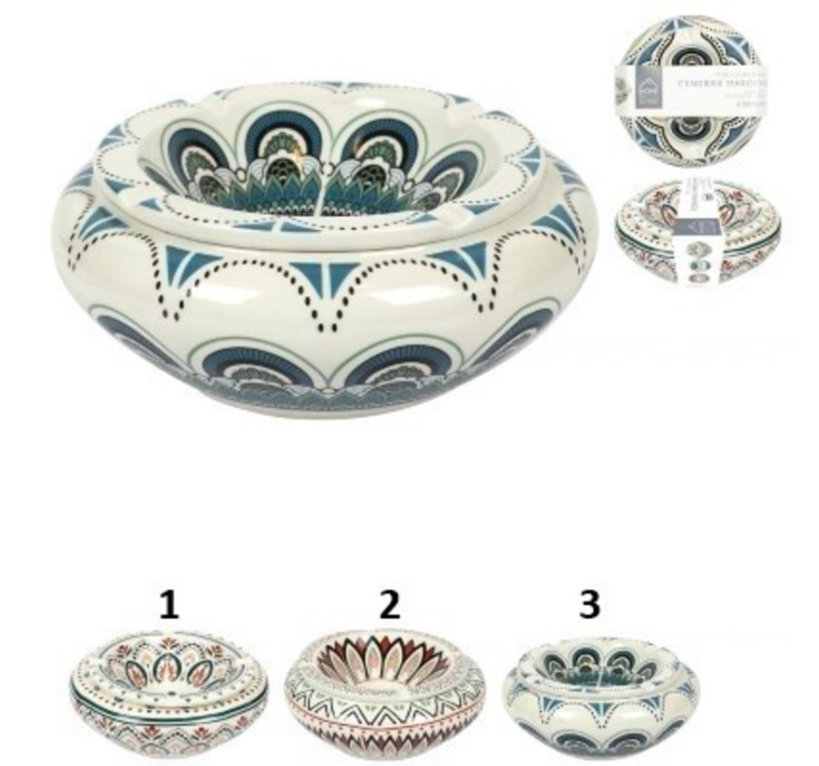 CENDRIER MAROCAIN CERAMIQUE XX