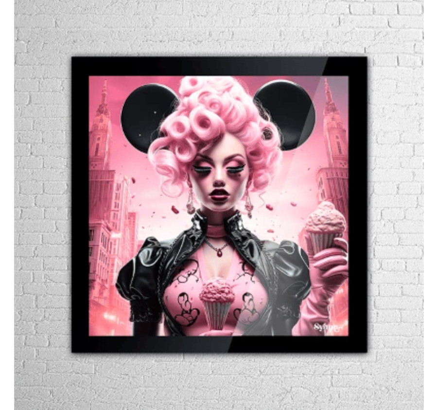 CADRE SYAM IA ART 80X80CM