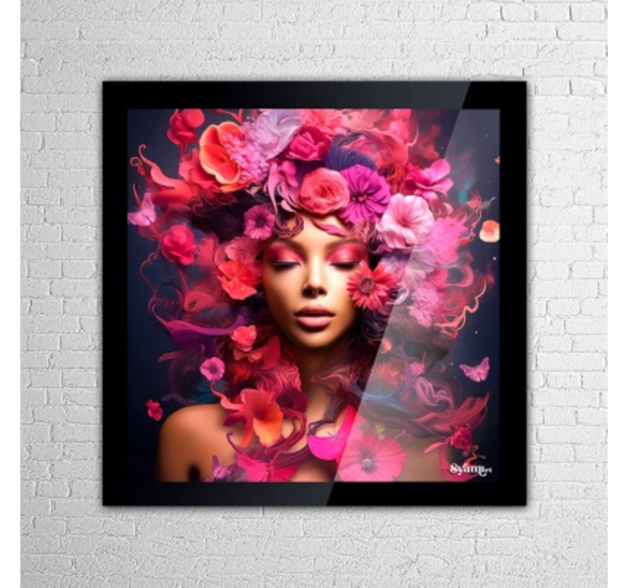 CADRE SYAM IA ART 80X80CM