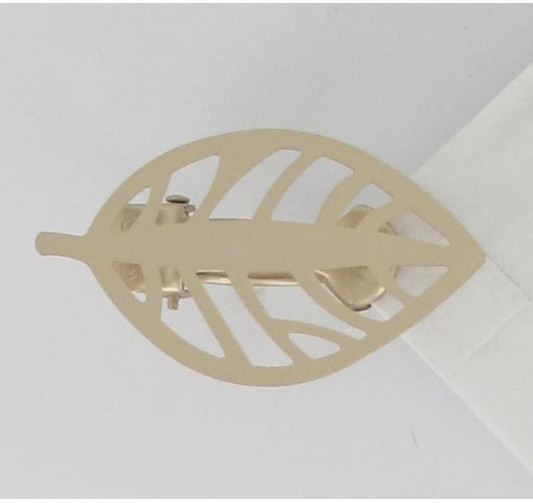 PINCE EN METAL PETITE FEUILLE︱Lory