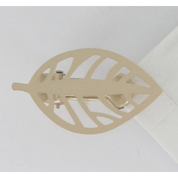 PINCE EN METAL PETITE FEUILLE︱Lory
