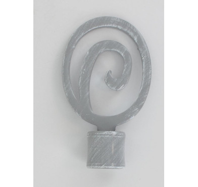 EMBOUT FER GRIS︱Lory