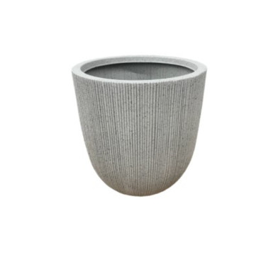 CACHE POT ROND BEIGE︱Lory