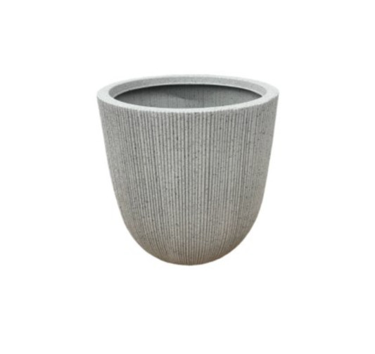 CACHE POT ROND BEIGE︱Lory
