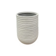 CACHE POT ROND HAUT BEIGE