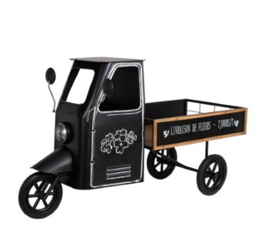 CAMION PORTE PLANTE NOIR︱Lory