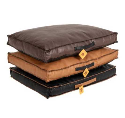 COUSSIN CHIEN SIMILI CUIR XL︱Lory