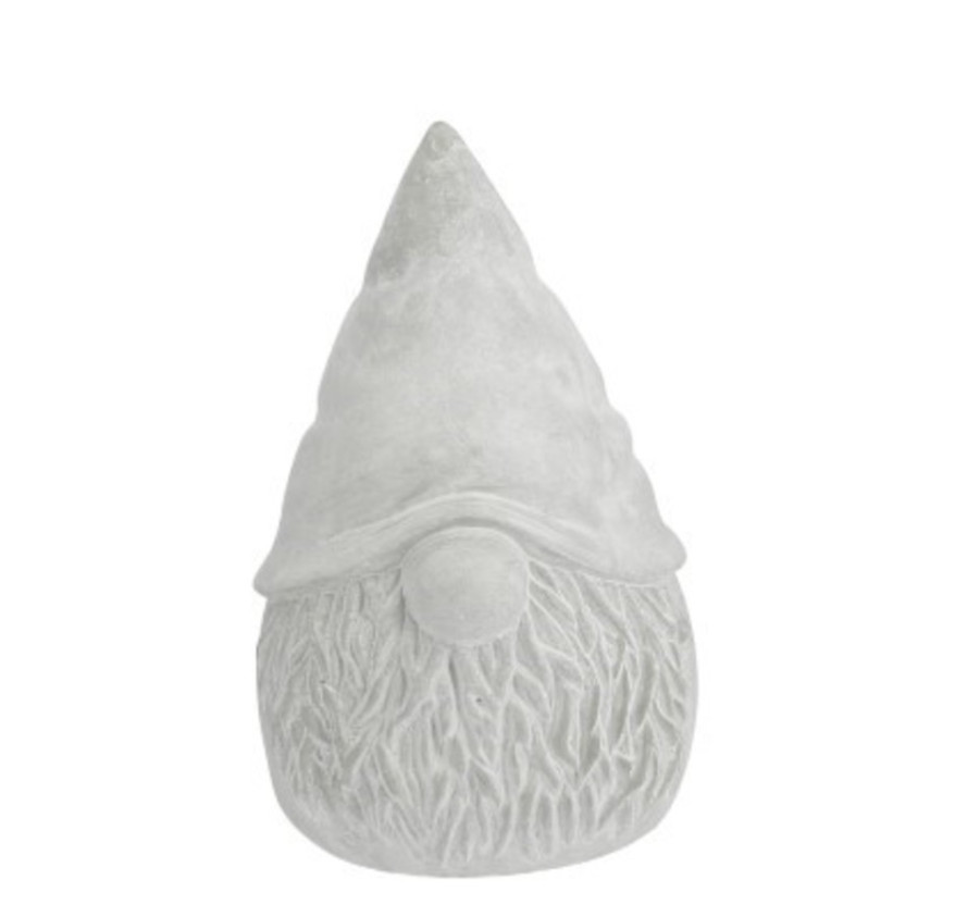 GNOME EN TERRE CUITE GRIS