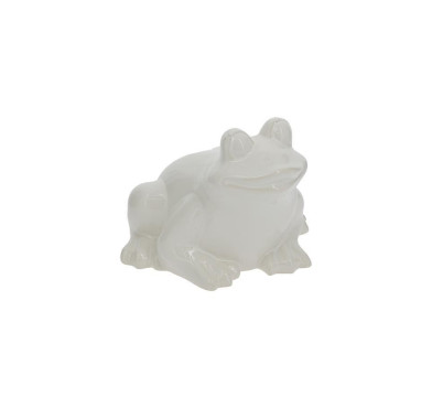 GRENOUILLE CERAMIQUE BLANC︱Lory