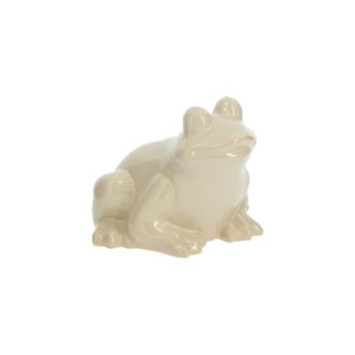 GRENOUILLE EN CERAMIQUE BEIGE︱Lory