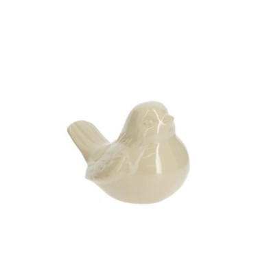 OISEAU CERAMIQUE BEIGE︱Lory