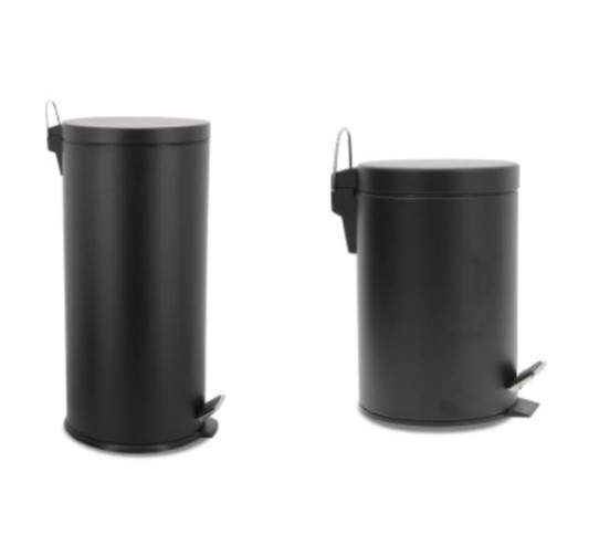 LOT DE 2 POUBELLES EN METAL︱Lory